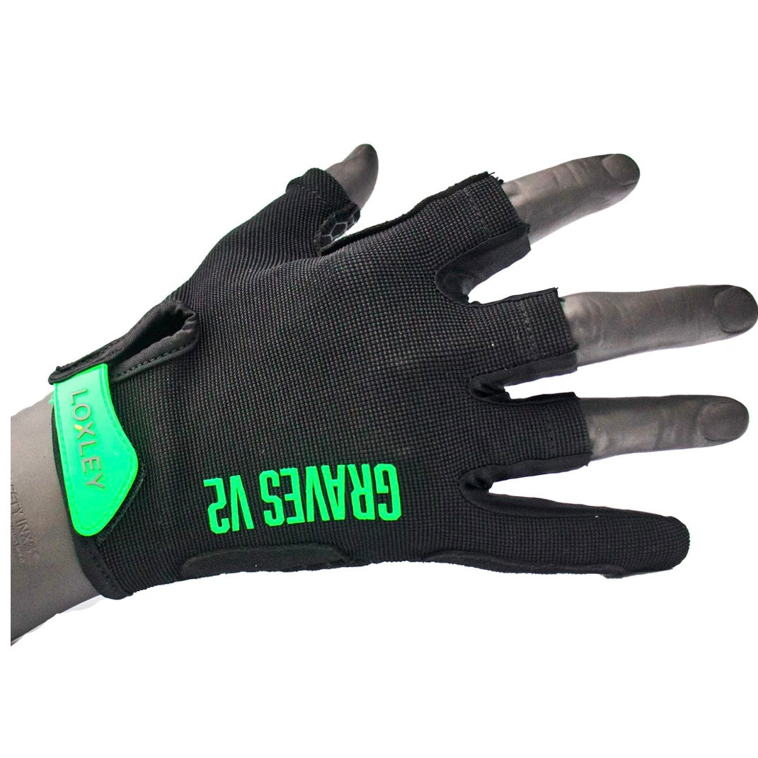 Loxley V2 Graves Bowfishing Glove Half Finger