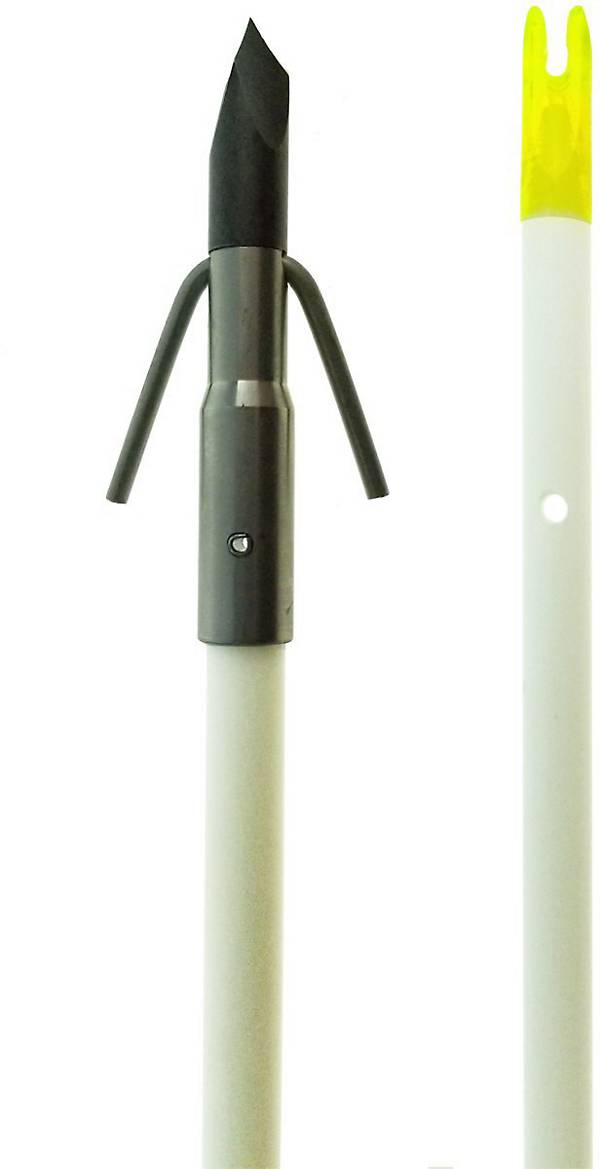 Carp Point Classic White Fish Arrow - Force Feed'em Bowfishing