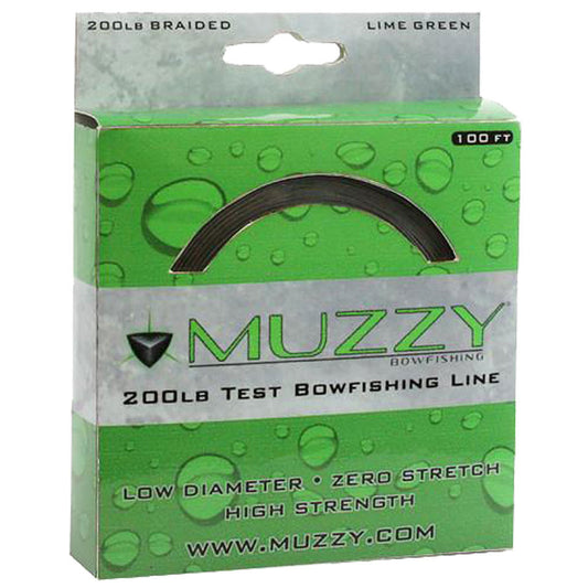 Lime Green Braided Bowfishing Line - Force Feed'em Bowfishing