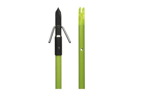 Gar Point Classic Chartreuse Fish Arrow - Force Feed'em Bowfishing