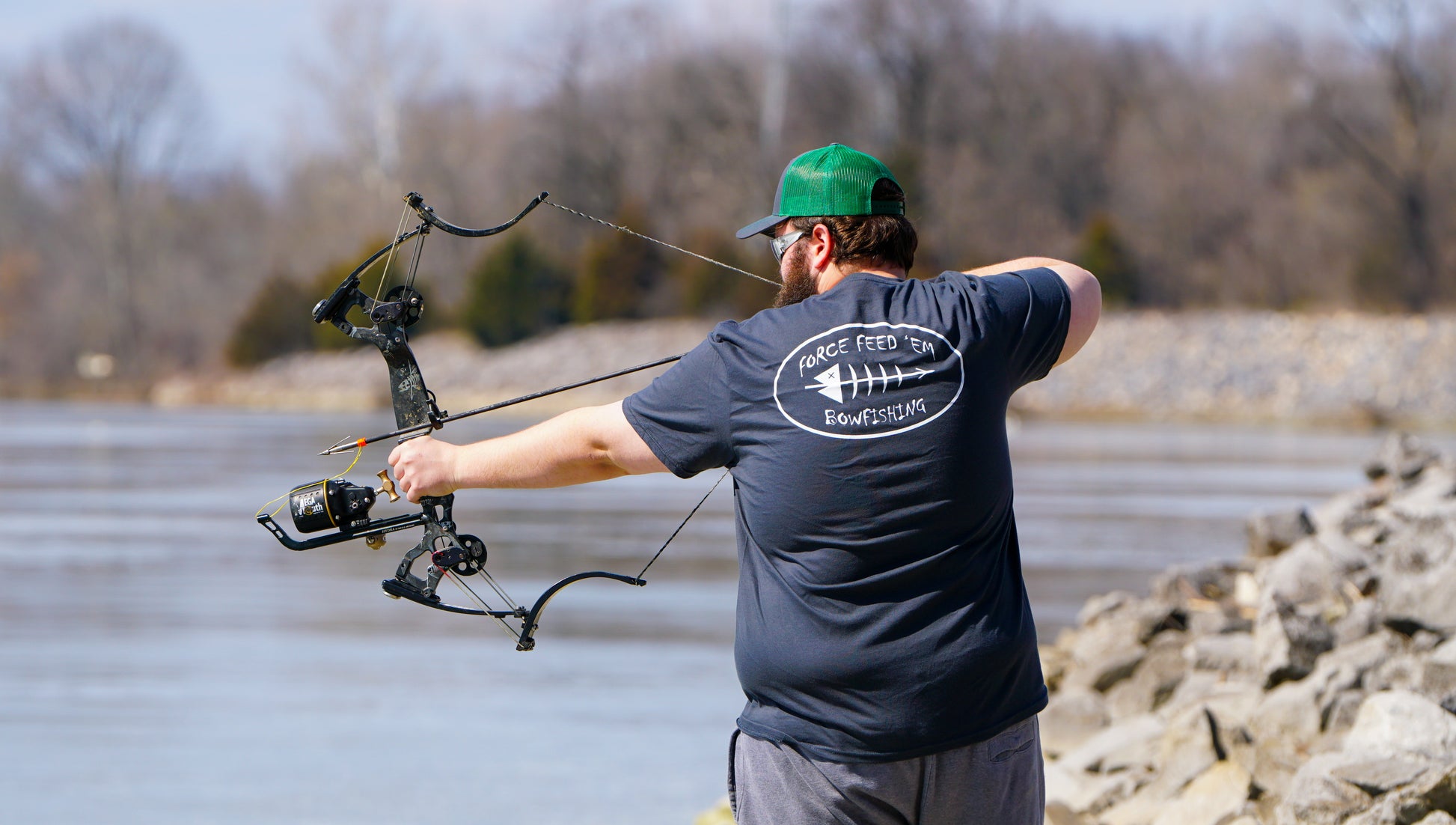 New Force Feed'em Bowfishing T-Shirt 2022 - Force Feed'em Bowfishing