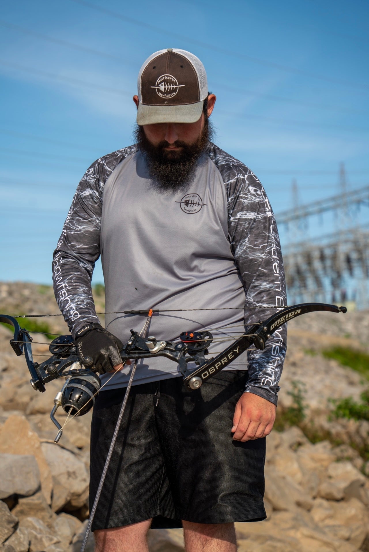 New Force Feed’em Performance Bowfishing Long Sleeve