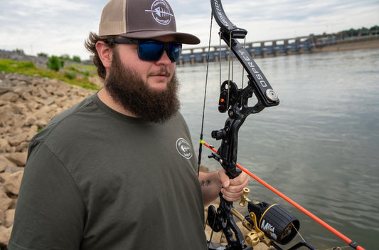 New Force Feed’em Bowfishing Earth Green T-Shirt