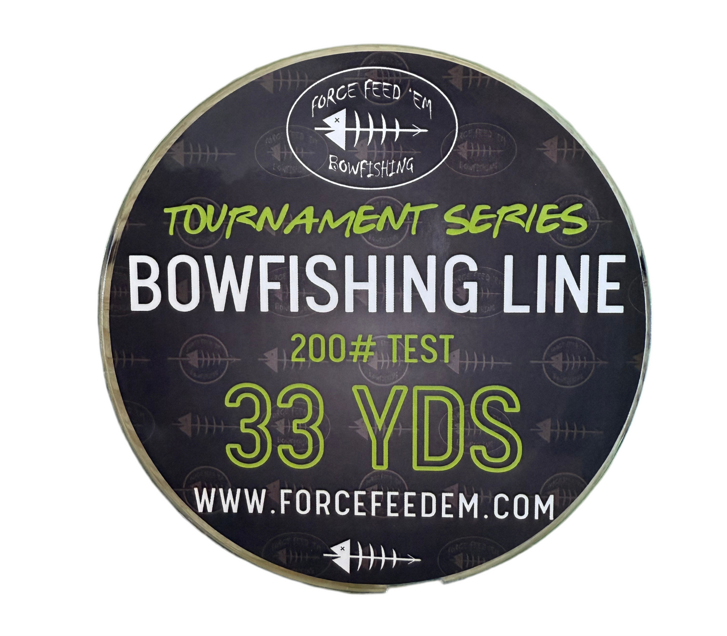 New Force Feed'em Tournament Series Bowfishing Line #200lb Test 33 Yards